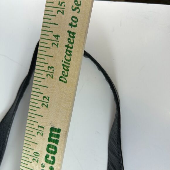 The Sak Pax Black Supple Leather Convertible Crossbody Shoulder Clutch Bag - Picture 14 of 14